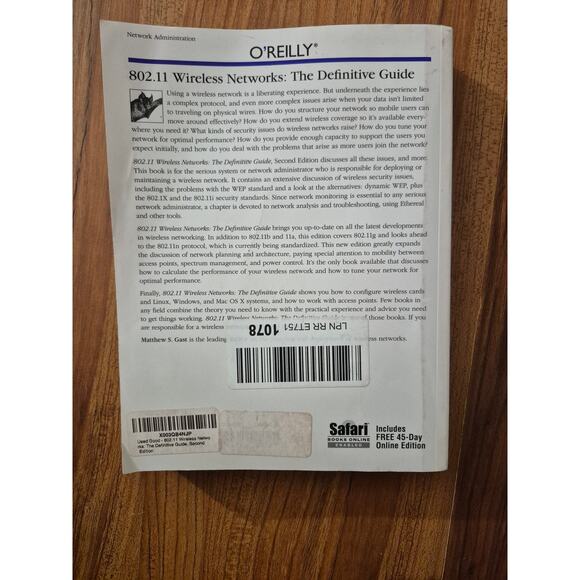 Matthew S. Gast 802.11 Wireless Networks: The Definitive Guide Second Edition S3 - Picture 3 of 3